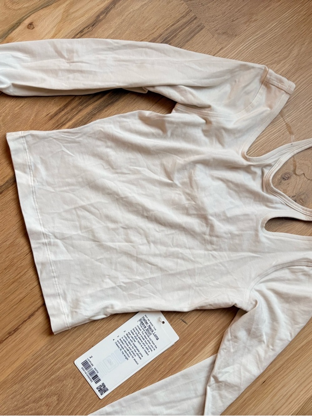 lululemon athletica Cream Lightweight Racerback Tank